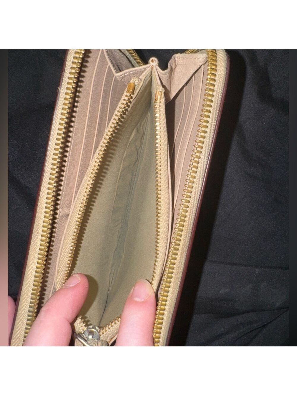 Chloè RARE Two Tone Long Zip Wallet - Picture 5 of 5